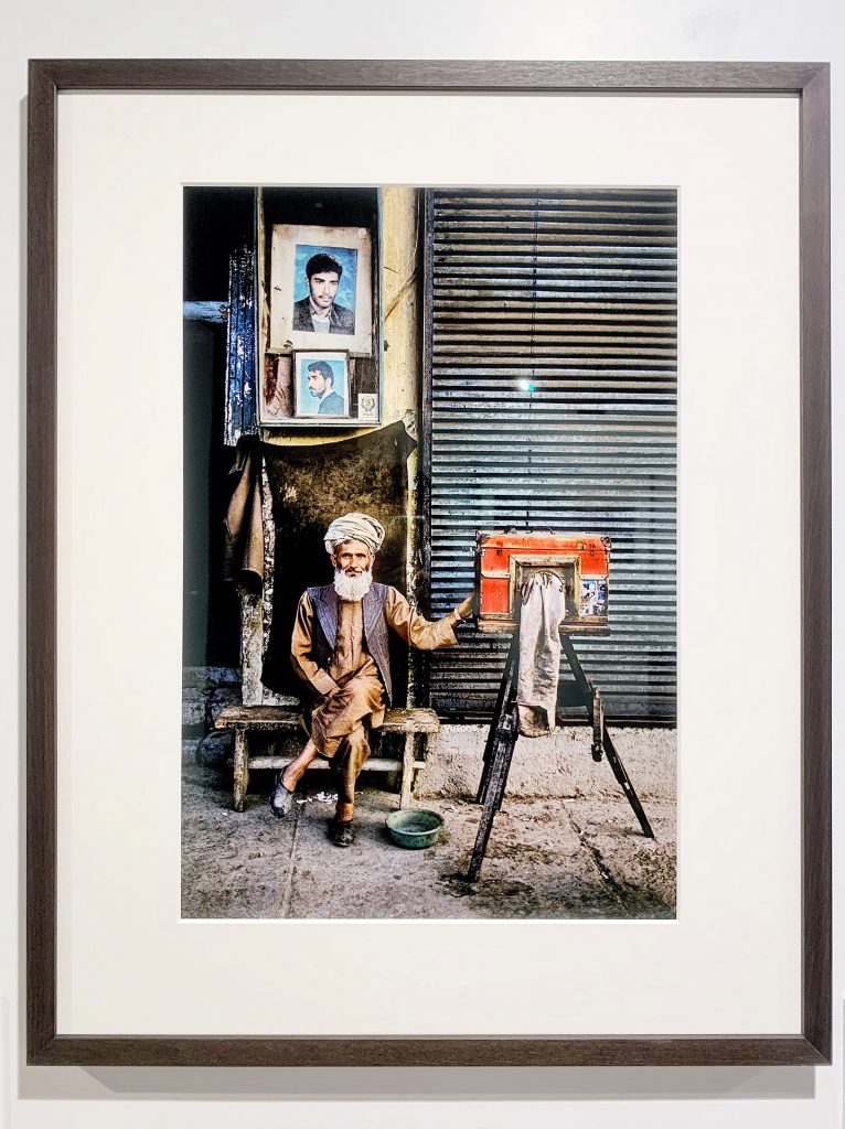 Portrait of a Photographer in Kabul Afghanistan 1992